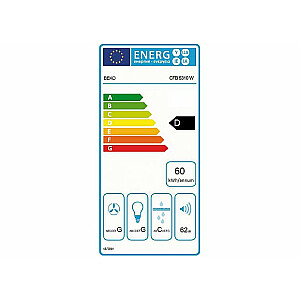 Tvaika nosūcējs Beko CFB5310W