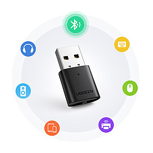 Ugreen Bluetooth 5.0 USB-A adapteris melns (CM390)