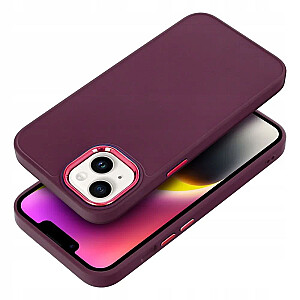Fusion Frame silikona aizsargapvalks  Apple Iphone 15 Plus violets