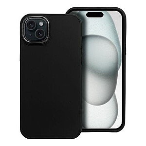 Силиконовый задний чехол Fusion Frame для Apple Iphone 15 Pro черный