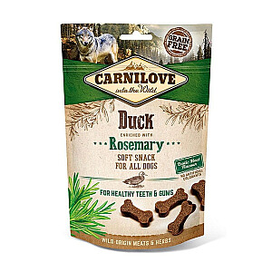 Suņu cienasts CARNILOVE Soft Duck+Rosmarīns - 200 g