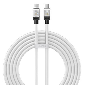 Cable USB-C do USB-C Baseus CoolPlay 100W 2m (white)