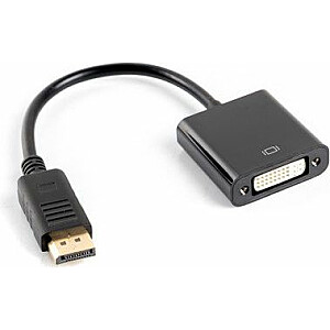 Lanberg DisplayPort–DVI-D AV adapteris, melns (AD-0007-BK)