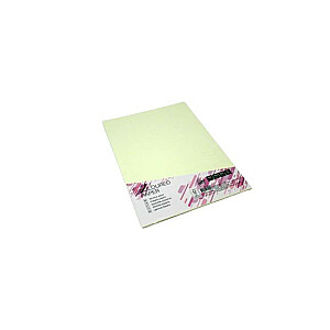 Krāsains kartons College A4, 20lapas, 160g/m², vanilla, BE66