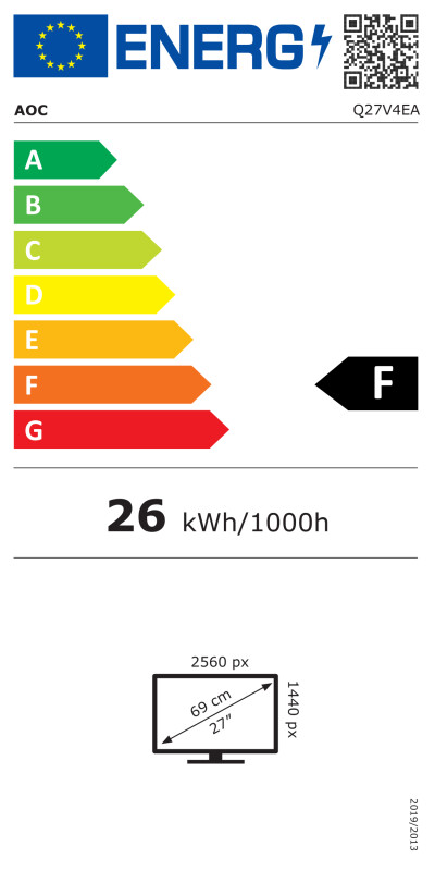 Монитор AOC Q27V4EA