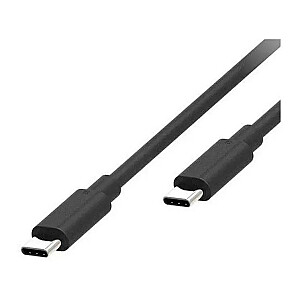 USB kabelis Motorola USB-C uz USB-C, 2 m, melns