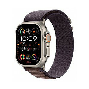 Apple Watch Ultra 2 GPS + сотовая связь, титан, 49 мм, ремешок Indigo Alpine (M)