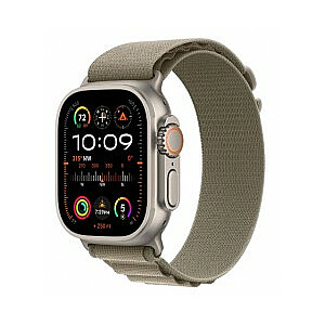 Apple Watch Ultra 2 GPS + mobilais 49 mm titāns + Moro-Hazard Alpine (L)