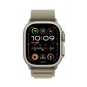 Apple Watch Ultra 2 GPS + сотовая связь 49 мм титан + моро-опаска Alpine (L)