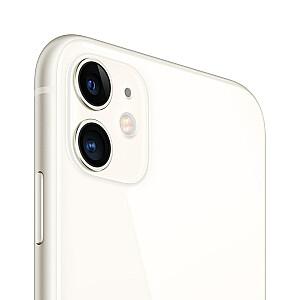 Apple iPhone 11 15,5 cm (6,1 collas) ar divām SIM kartēm iOS 14 4G 128 GB balts