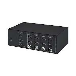 KVM slēdzis Manhattan 4/1 HDMI, USB, 4K, 30 Hz