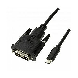 LogiLink USB-C — DVI 1,8 м