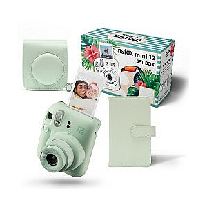 Instax Mini 12 большой комплект, зеленый