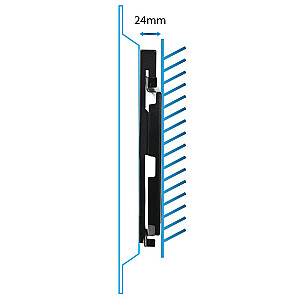 Esperanza ERW013 televizora stiprinājums 14-50 collas līdz 25 kg