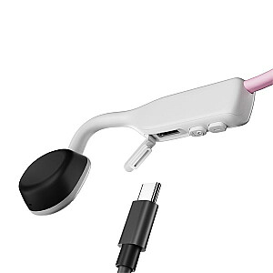 Наушники SHOKZ OpenMove Проводные и беспроводные Наушники для звонков/музыки USB Type-C Bluetooth Розовый