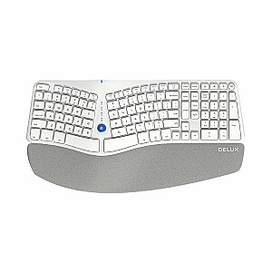 Delux GM901D Ergonomic Беспроводная Клавиатура