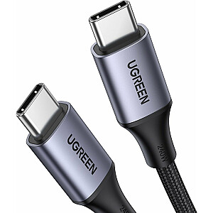 Ugreen USB-C uz USB-C USB kabelis 2 m pelēks (90440)