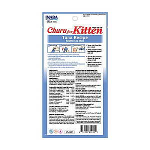 INABA Churu Kitten Tuna - cienasts kaķiem - 4x14 g