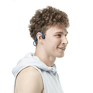 SHOKZ OpenMove austiņas Bezvadu uz ausīm uzliekamas austiņas zvaniem/mūzikai USB Type-C Bluetooth Blue