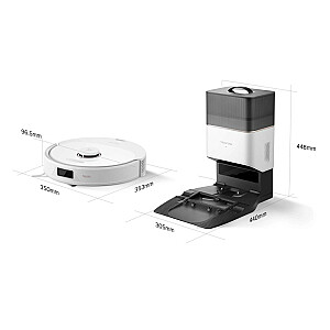 Robotu tīrītājs Roborock Q8 Max+ (balts)