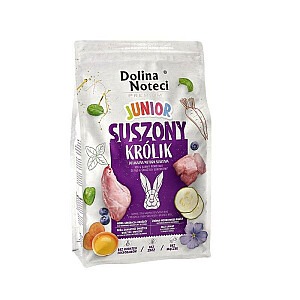 DOLINA NOTECI Premium Junior Rabbit - sausā suņu barība - 4 kg