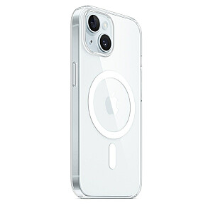 Чехол MagSafe для Apple iPhone 15 — прозрачный