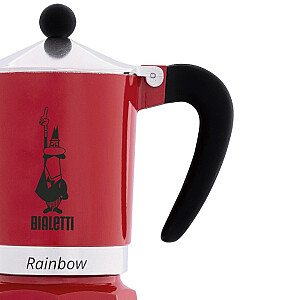 Kafijas automāts Bialetti Rainbow 1tz, sarkans