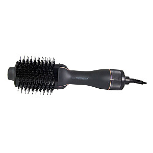 Инструмент для укладки волос Esperanza EBL015 Щетка с горячим воздухом, черная, 1200 Вт