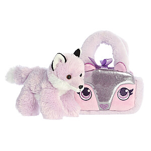 AURORA Fancy Pals плюшевая игрушка, лиса в сумке, 20 см