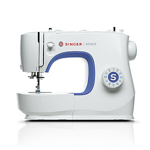 Singer Sewing Machine M3405 Number of stitches 23, Number of buttonholes 1, White