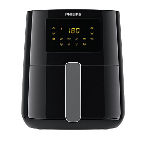 Фритюрница Philips Essential HD9252/70 Одинарная 4,1 л Автономная фритюрница с горячим воздухом 1400 Вт Черный, Серебристый
