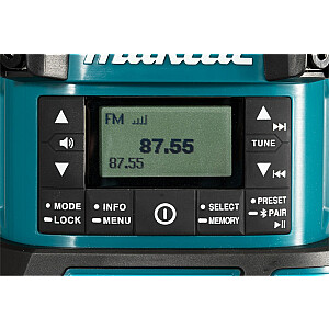 Радиостанция Makita DMR056 Портативная аналоговая и цифровая, черный, синий