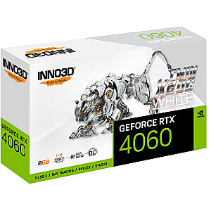Videokarte Inno3D N40602-08D6X-173051W NVIDIA GeForce RTX 4060 8 GB GDDR6