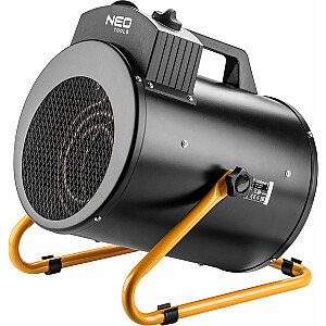 Neo Elektriskais sildītājs (Rūpnieciskais elektriskais sildītājs 5kW, regulējams iestatījums, IPX4)