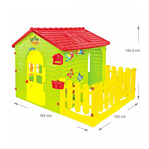 Bērnu dārza mājiņa 1,69x1,2x1,2 cm 10839 