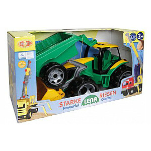 Traktors Lena L02123 ar piekabi un kausu (kastē)