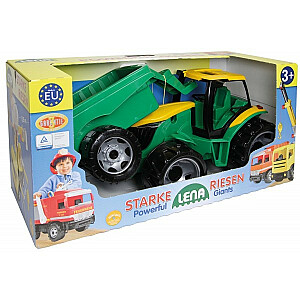 Traktors Lena ar piekabi  (kastē) 91 cm L02122