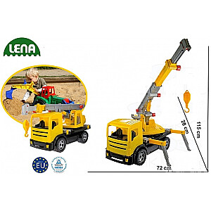 LENA L02176 Autokrāns LENA 70cm, slodze 100kg, (kastē)