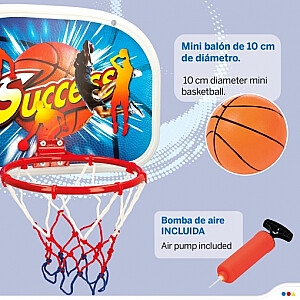 Basketbola grozs (25 cm diam.) bērniem ar 13 cm bumbu CB42715