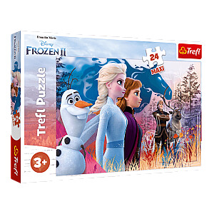 Пазл TREFL Frozen MAXI  Magical journey 24 шт. 3+ T14298
