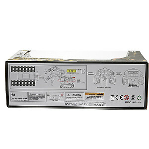 Radio vadāmais ekskavators ar akum. bater. (USB lādētājs) ap 25 cm 538153