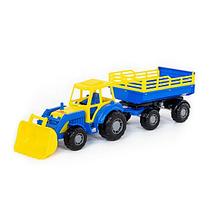 Traktors ar piekabi un kausu Master 50 cm PL35288