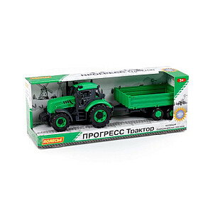 Traktors Progress ar piekabi (inerce) kastē 37 cm PL91260