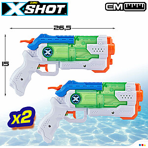 Водный пистолет комплект 2 шт.  X-Shot Micro Fast-Fill 27 cm 5+ CB46673
