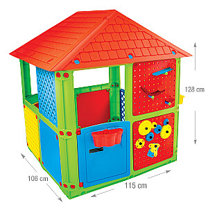 Bērnu dārza māja 115x106x128 cm 12323