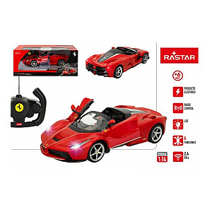 Radiovadāmā ma&scaron;īna Ferrari Laferar 1:14 6 virz., lukturi, durvji, baterijas, 6+ CB41270