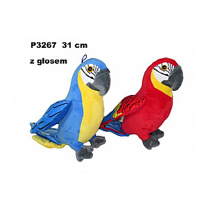 Плюшевый попугай со звуком разные 31 cm (P3267) 163868