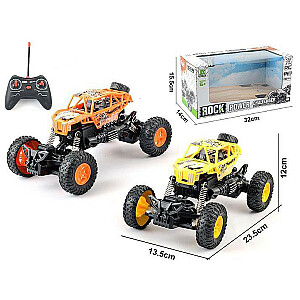 Radio vadāmā mašīna Rock Crawler (gaisma, USB uzlade) 23,5 cm 511293