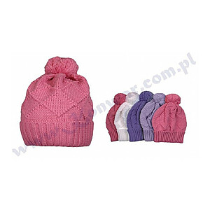 50-54 cm детская шапочка девочкам P-CZ-269S разные цвета