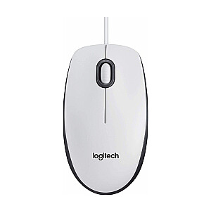 Logitech  LOGI Mouse M100 - WHITE - EMEA